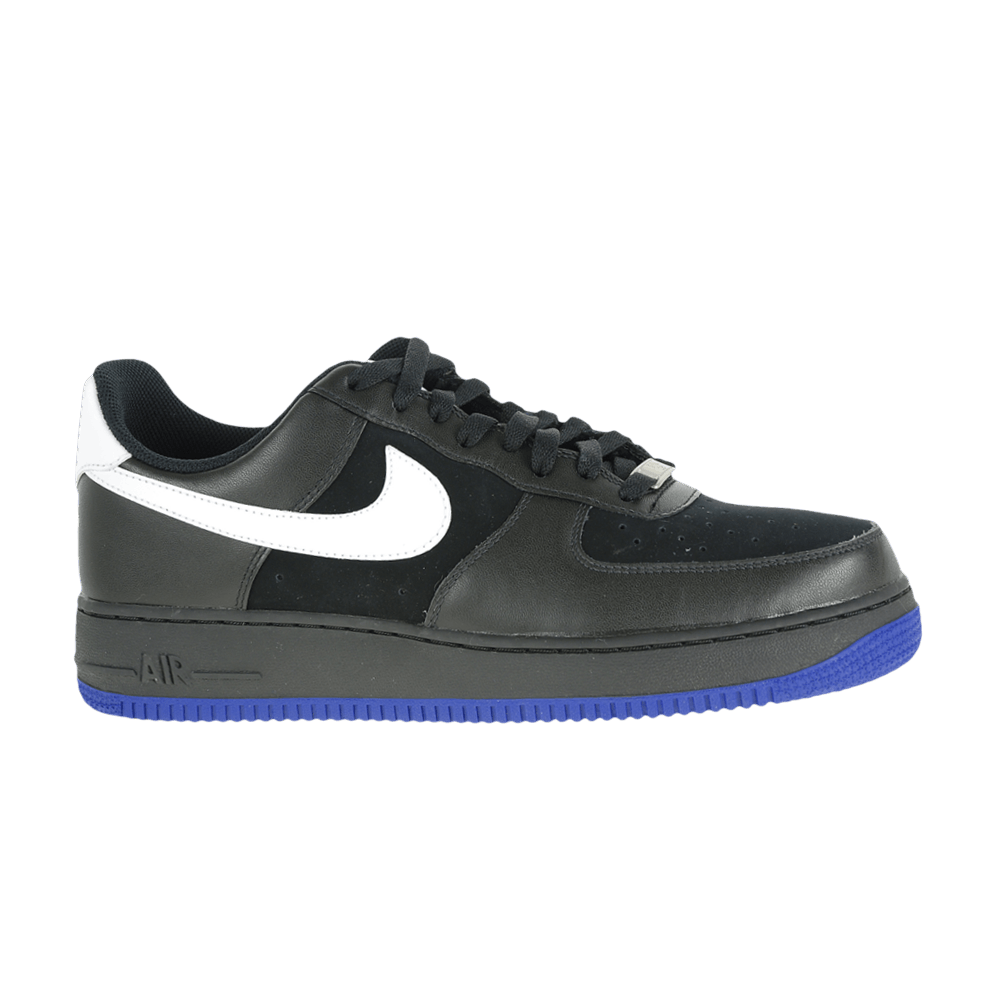 Кроссовки Nike Air Force 1 '07 'Black Old Royal'