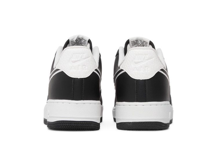 Кроссовки Nike Air Force 1 '07 Leather 'Black'