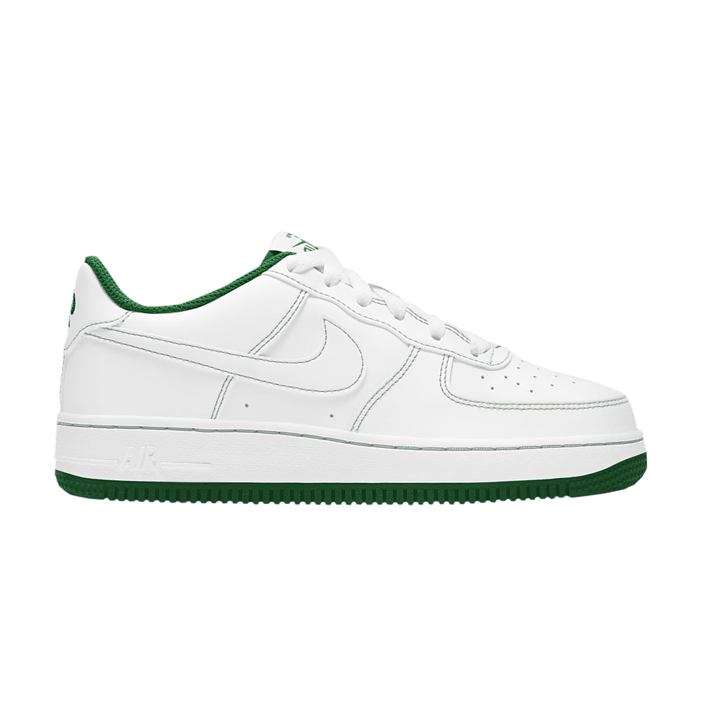 Кроссовки Nike Air Force 1 '07 Low GS 'Contrast Stitch - White Pine Green'