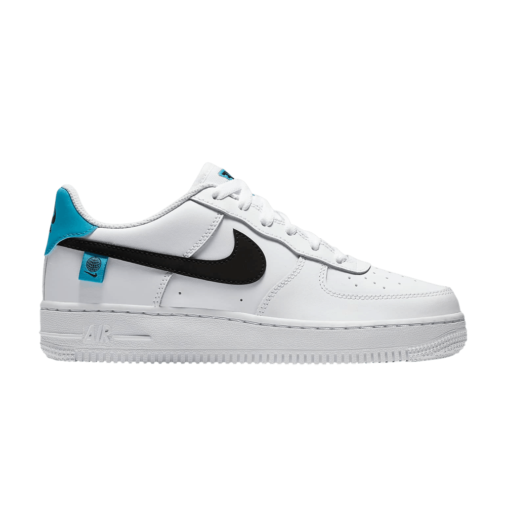 Кроссовки Nike Air Force 1 '07 Low GS 'Worldwide Pack - Blue Fury'
