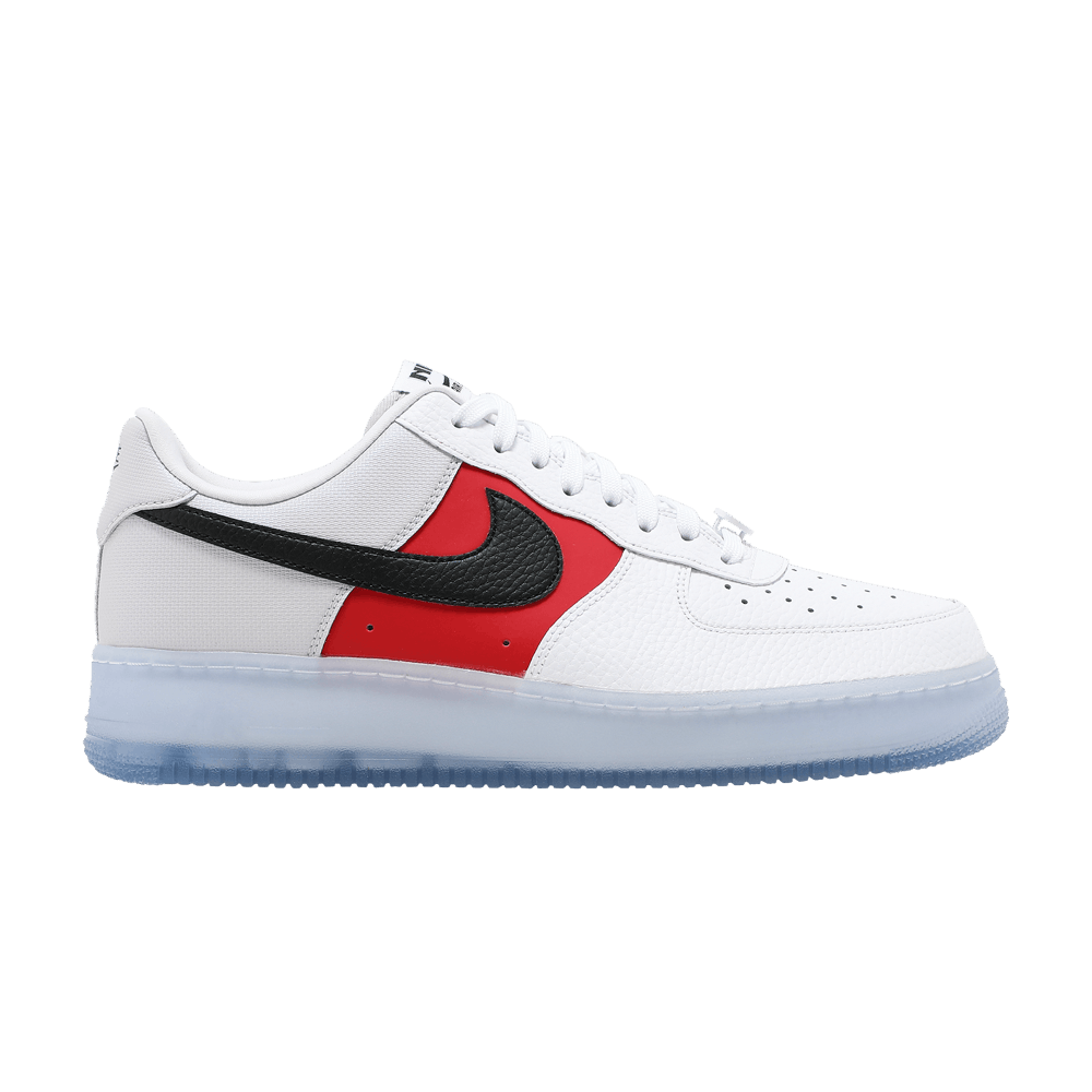 Кроссовки Nike Air Force 1 '07 LV8 EMB 'Icy Soles - University Red'