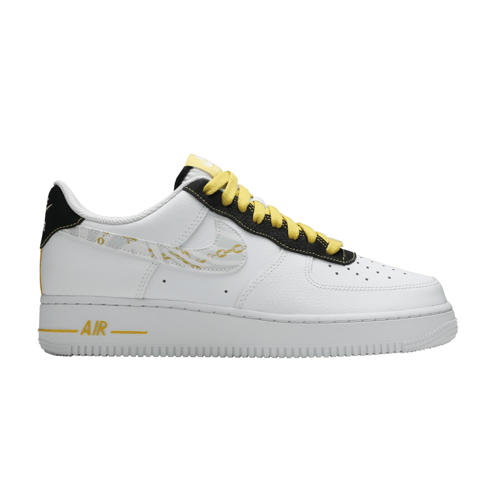 Кроссовки Nike Air Force 1 '07 LV8 'Gold Links Zebra Print'