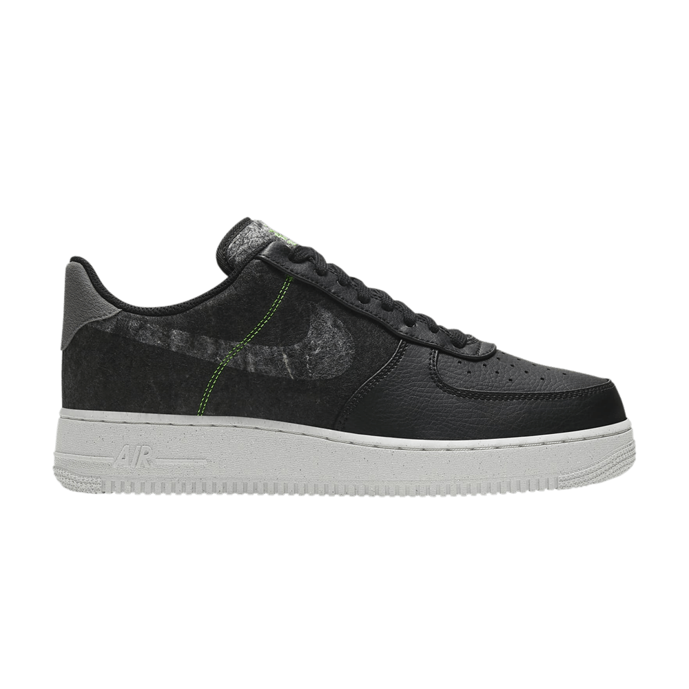 Кроссовки Nike Air Force 1 '07 LV8 'Recycled Wool Pack - Black Electric Green'