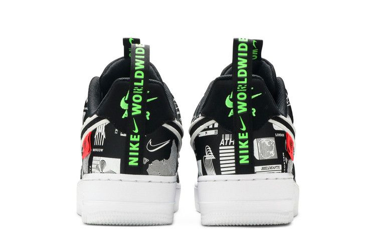 Кроссовки Nike Air Force 1 '07 LX 'Worldwide Pack - Black'