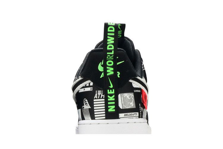 Кроссовки Nike Air Force 1 '07 LX 'Worldwide Pack - Black'