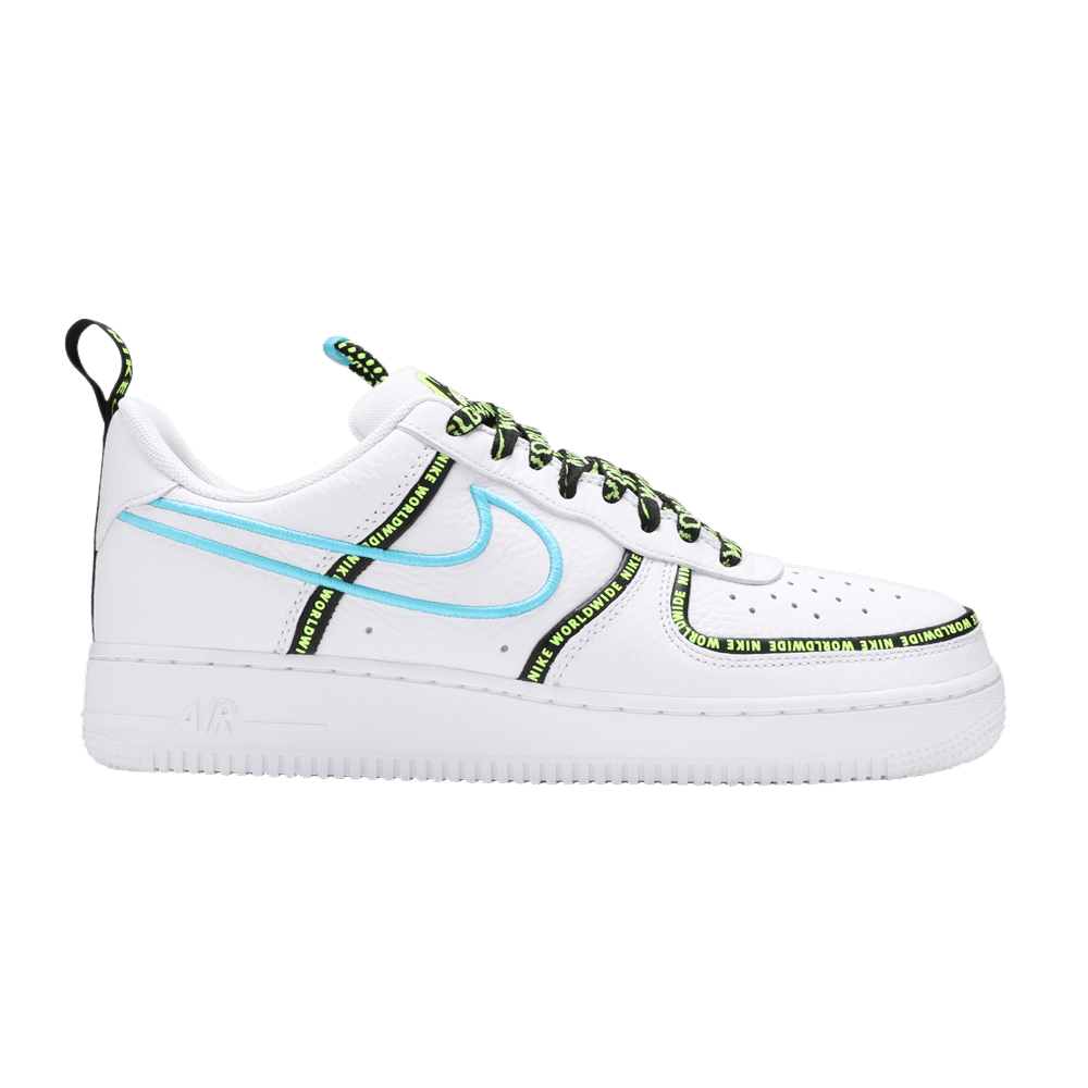 Кроссовки Nike Air Force 1 '07 Premium 'Worldwide Pack - Blue Fury'