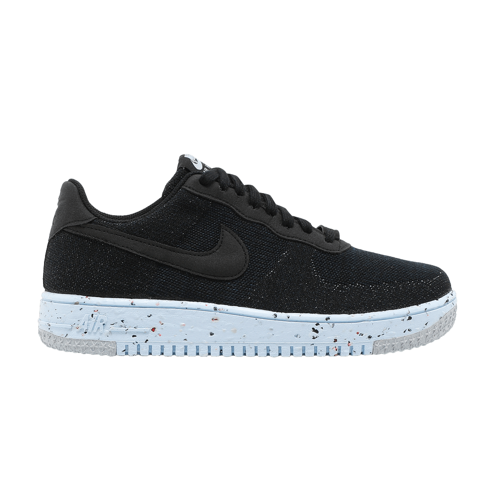 Кроссовки Nike Air Force 1 Crater Flyknit 'Black Chambray Blue'