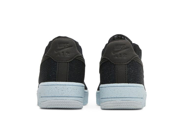Кроссовки Nike Air Force 1 Crater Flyknit GS 'Black Chambray Blue'