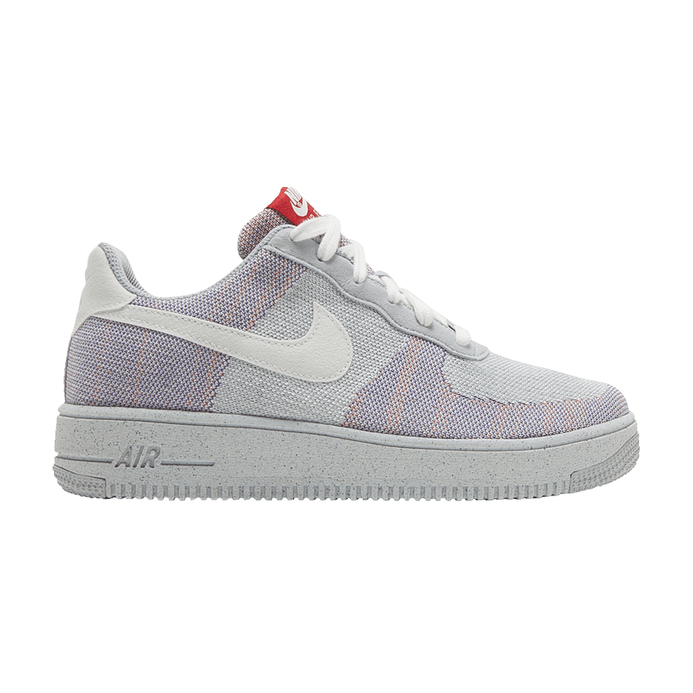 Кроссовки Nike Air Force 1 Crater Flyknit GS 'Wolf Grey'