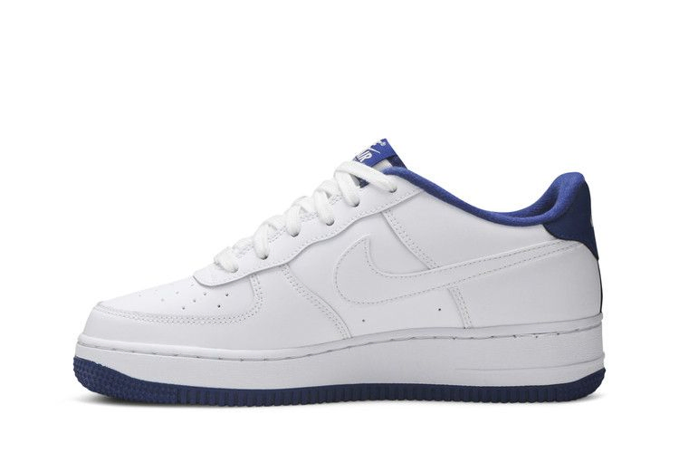 Кроссовки Nike Air Force 1 GS 'White Deep Royal Blue'