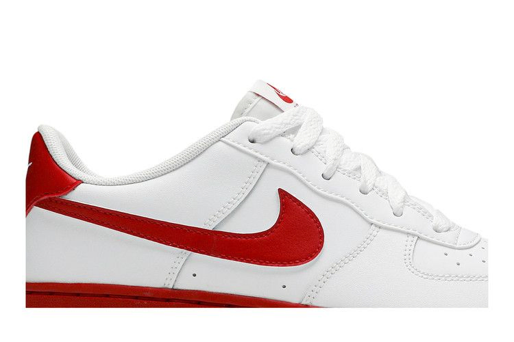 Кроссовки Nike Air Force 1 GS 'White Red Sole'