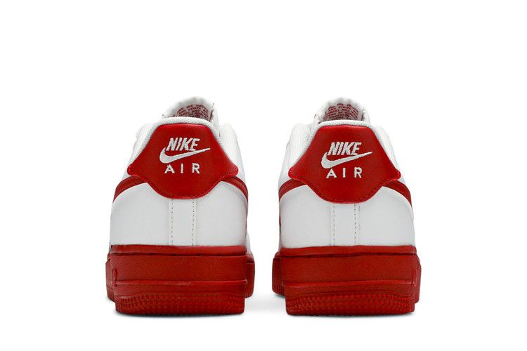 Кроссовки Nike Air Force 1 GS 'White Red Sole'