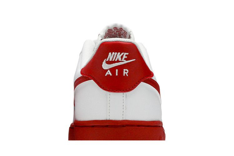 Кроссовки Nike Air Force 1 GS 'White Red Sole'