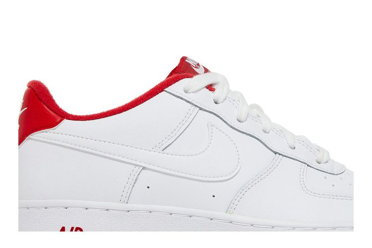 Кроссовки Nike Air Force 1 GS 'White University Red'