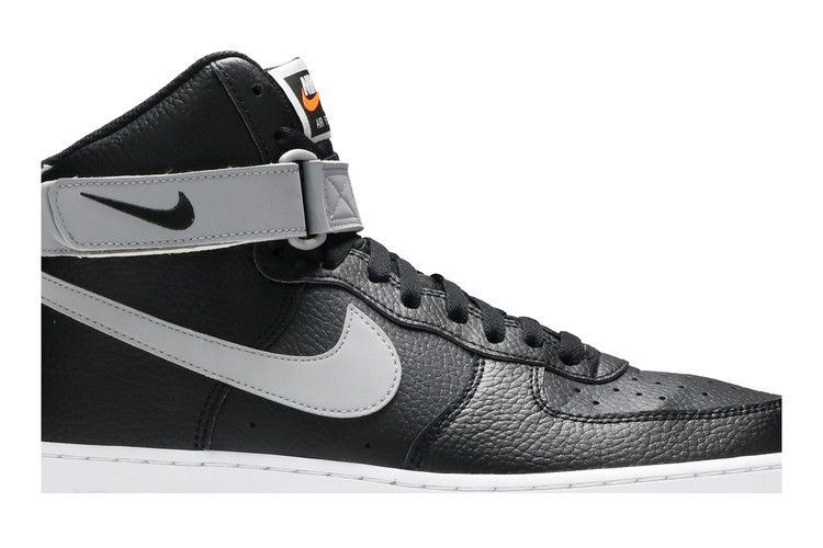 Кроссовки Nike Air Force 1 High '07 'Black Wolf Grey'