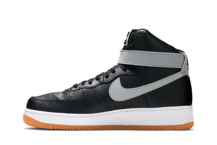 Кроссовки Nike Air Force 1 High '07 'Black Wolf Grey'