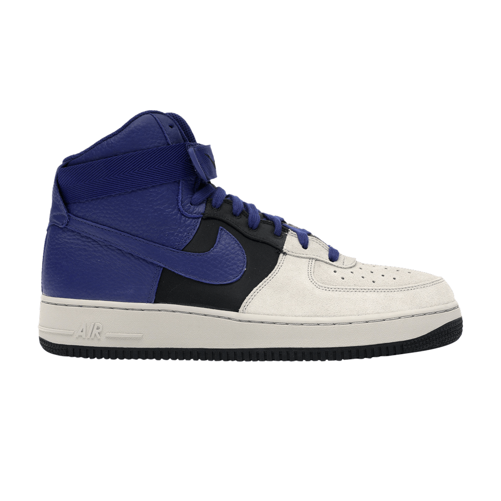 Кроссовки Nike Air Force 1 High '07 LV8 'Platinum Deep Royal Blue'