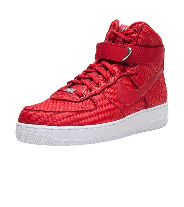 Кроссовки Nike Air Force 1 High '07 LV8 Woven 'Gym Red'