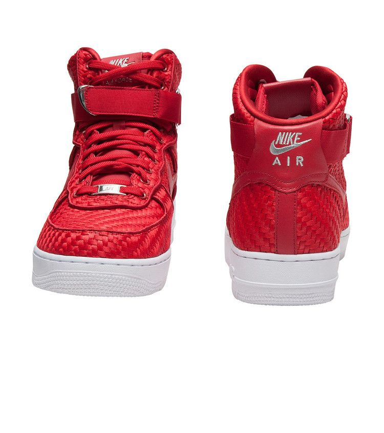 Кроссовки Nike Air Force 1 High '07 LV8 Woven 'Gym Red'