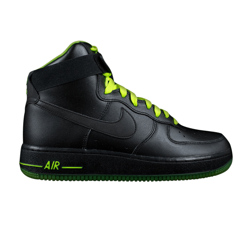 Кроссовки Nike Air Force 1 High 'Black Volt'