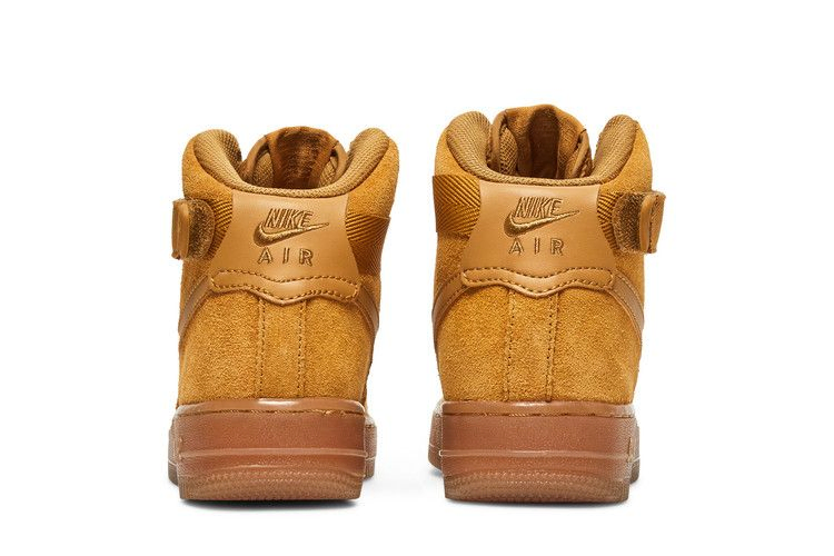 Кроссовки Nike Air Force 1 High LV8 3 GS 'Wheat'
