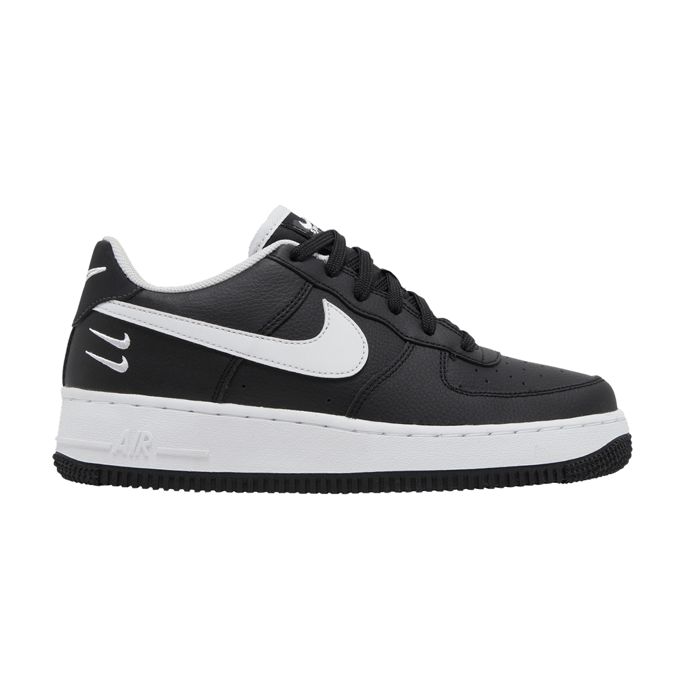 Кроссовки Nike Air Force 1 HO20 BG 'Dual Swoosh - Black'