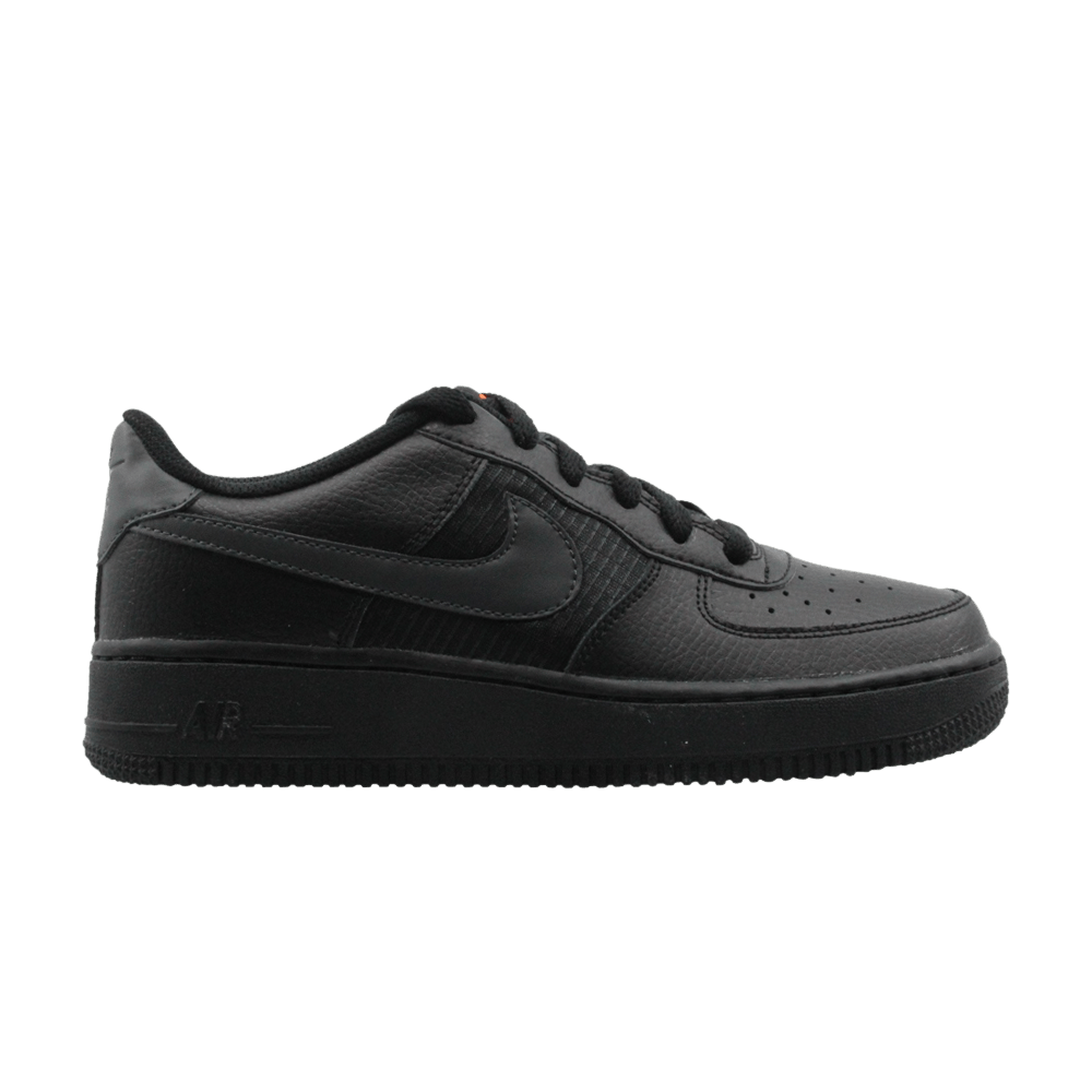 Кроссовки Nike Air Force 1 Low BG 'Black Total Orange'
