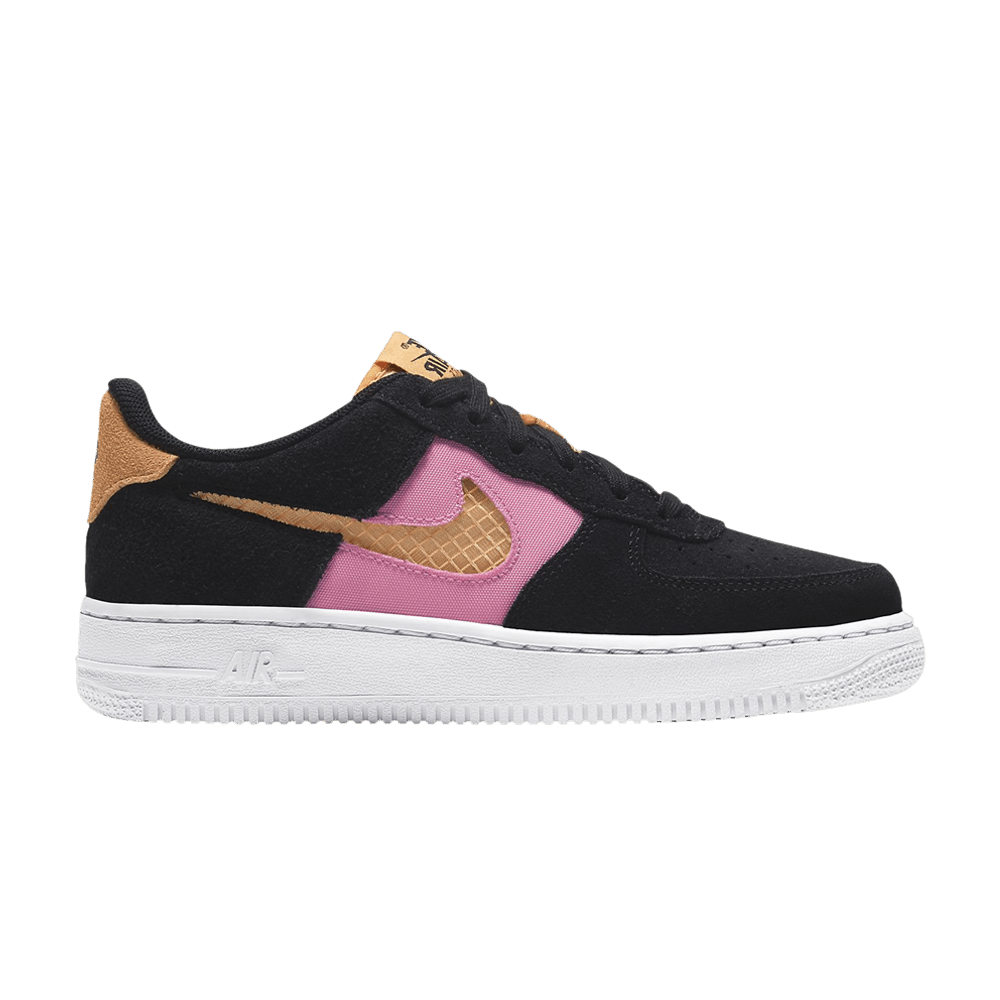 Кроссовки Nike Air Force 1 Low GS 'Black Lotus Pink'
