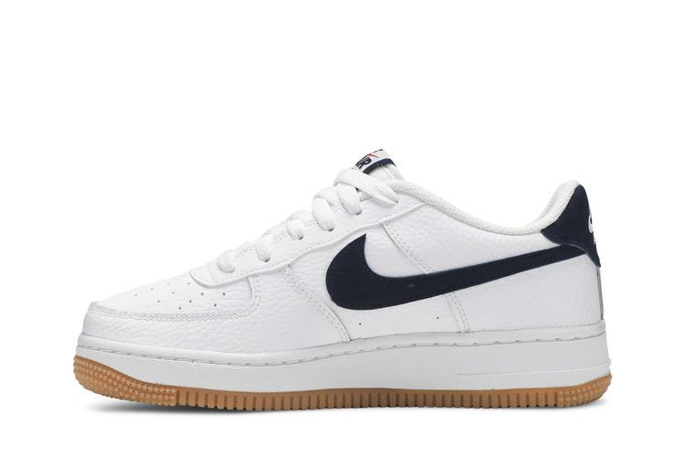 Кроссовки Nike Air Force 1 Low GS 'White Obsidian'