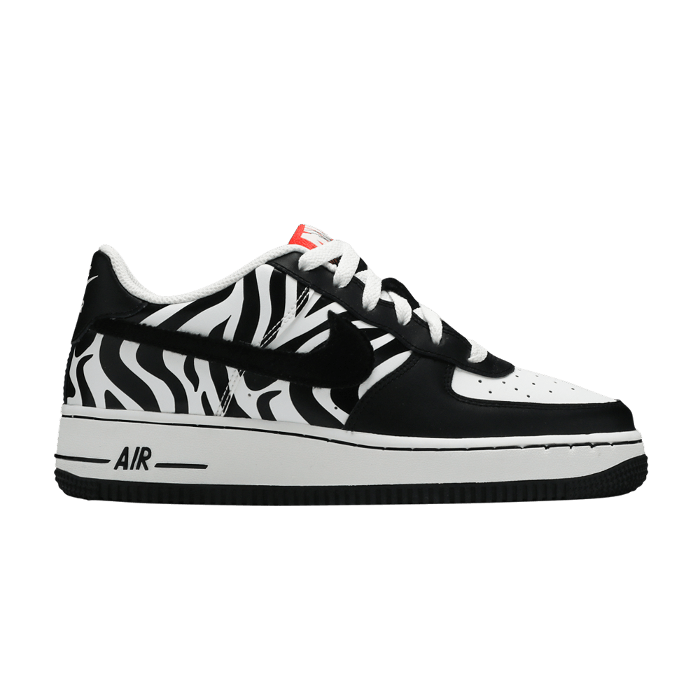 Кроссовки Nike Air Force 1 Low GS 'Zebra Print'