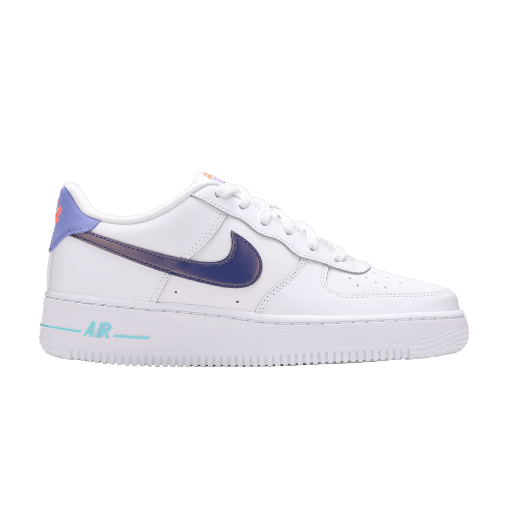Кроссовки Nike Air Force 1 LV8 1 GS 'White Dark Purple Dust'