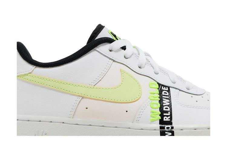 Кроссовки Nike Air Force 1 LV8 1 GS 'Worldwide Pack - White Barely Volt'