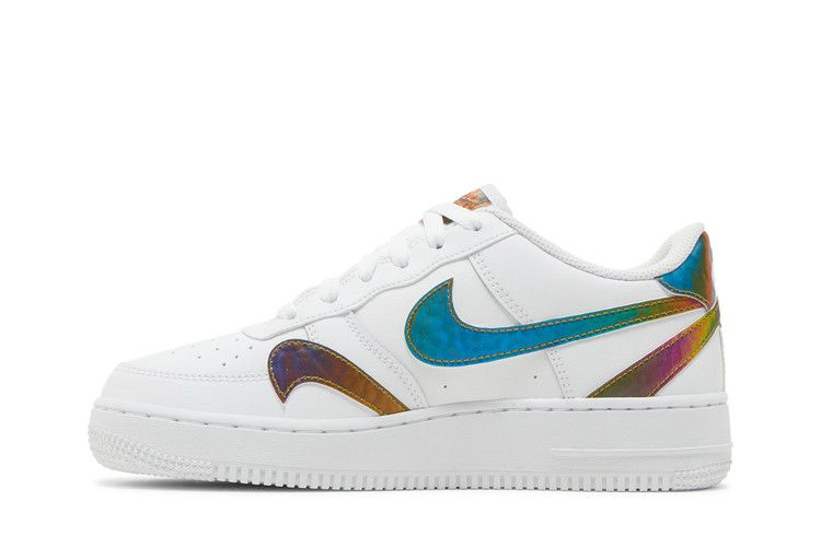 Кроссовки Air Jordan Air Force 1 LV8 2 GS 'Misplaced Swooshes - White Multi'