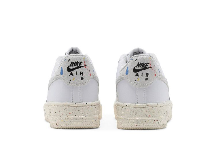 Кроссовки Nike Air Force 1 LV8 3 GS 'Paint Splatter - White'