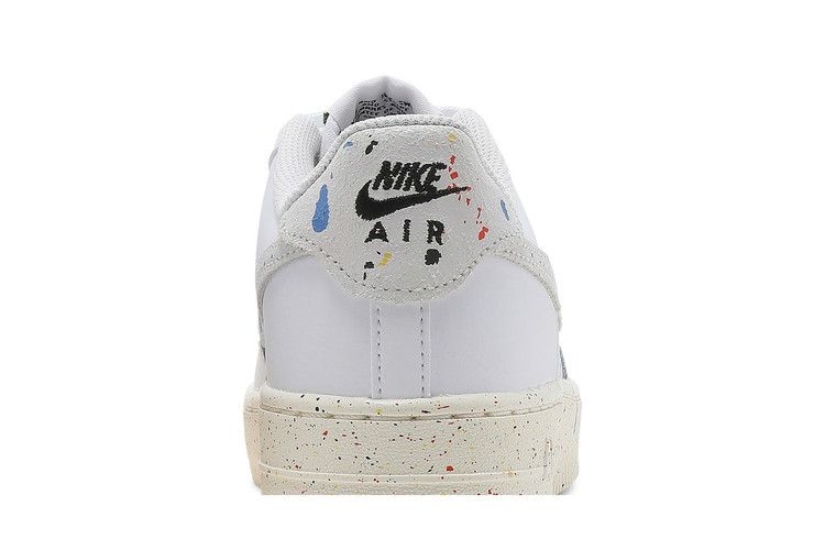 Кроссовки Nike Air Force 1 LV8 3 GS 'Paint Splatter - White'
