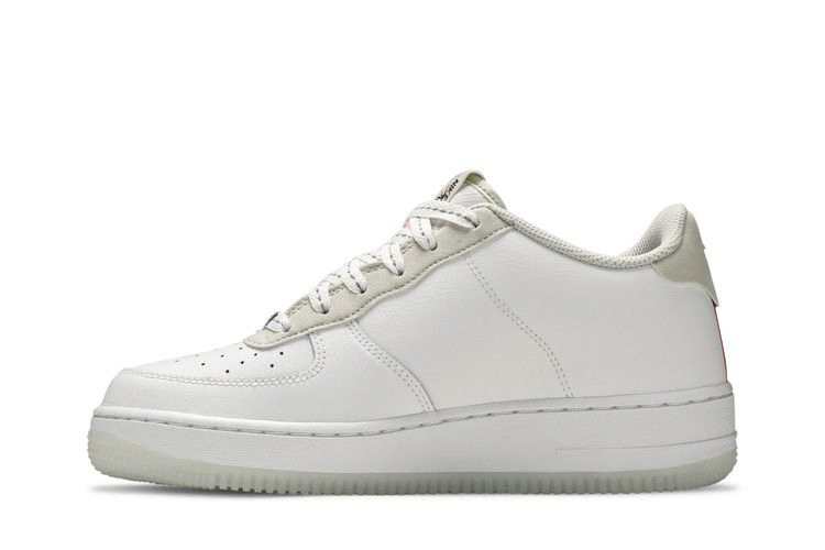 Кроссовки Nike Air Force 1 LV8 3 GS 'White Total Orange'