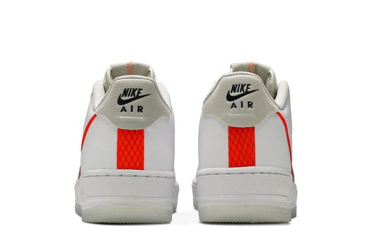 Кроссовки Nike Air Force 1 LV8 3 GS 'White Total Orange'