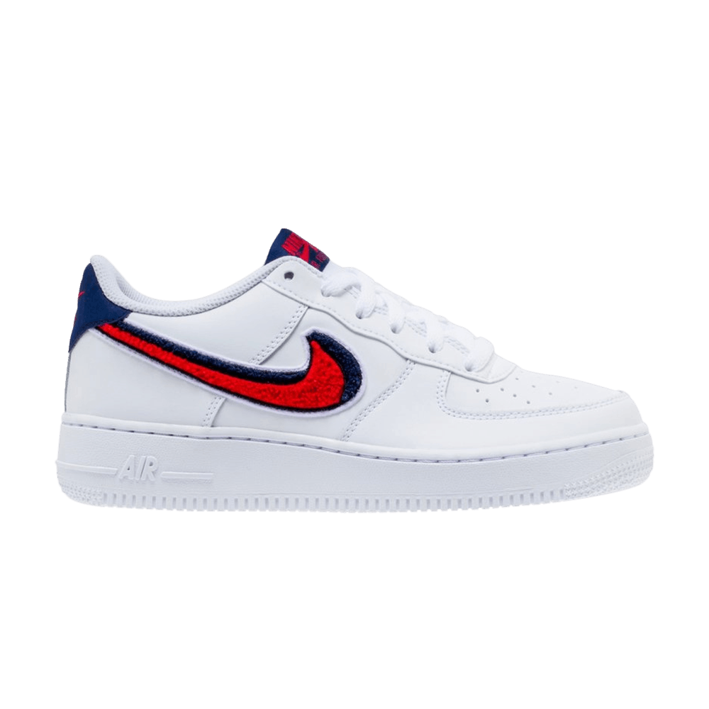 Кроссовки Nike Air Force 1 LV8 GS 'Chenille Swoosh'