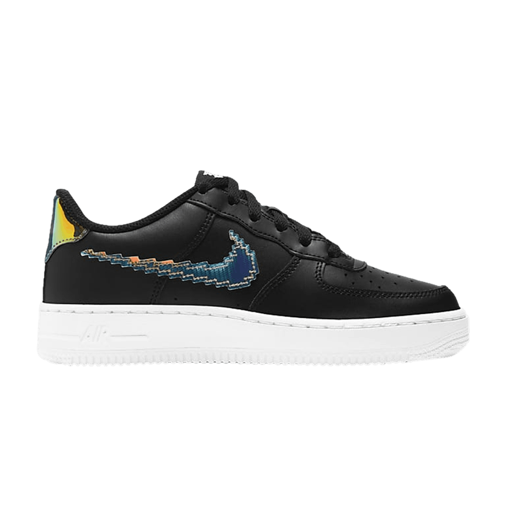 Кроссовки Nike Air Force 1 LV8 GS 'Digital Swoosh - Black'