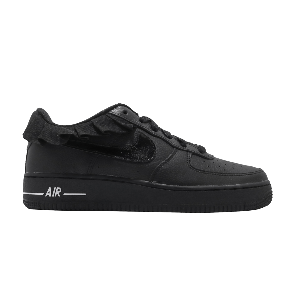 Кроссовки Nike Air Force 1 LV8 Ruffle GS 'Black'