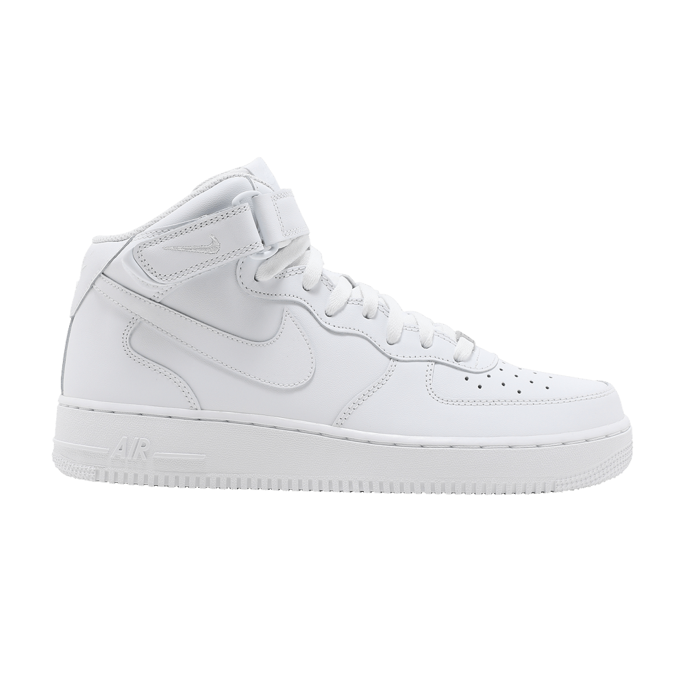 Кроссовки Nike Air Force 1 Mid '07 'Triple White'