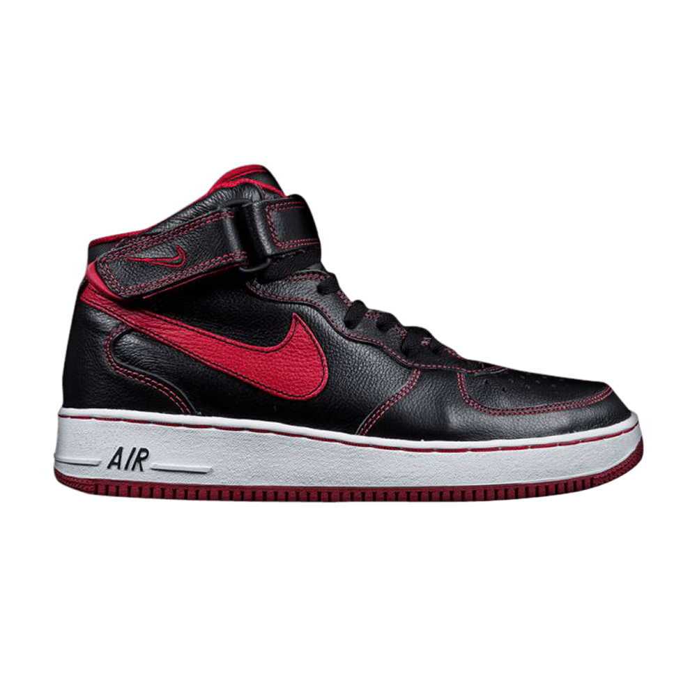 Кроссовки Nike Air Force 1 Mid B 'Black Varsity Red'
