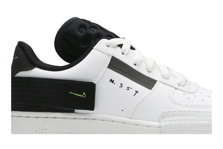 Кроссовки Nike Air Force 1 Type GS 'White Black Volt'
