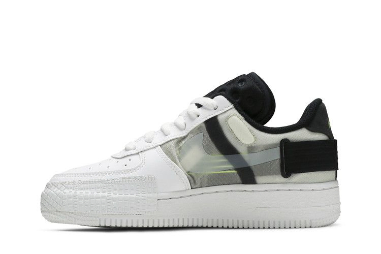 Кроссовки Nike Air Force 1 Type GS 'White Black Volt'