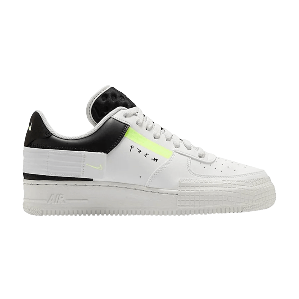 Кроссовки Nike Air Force 1 Type 'White Barely Volt'