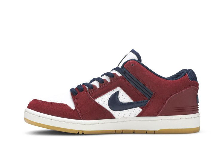 Кроссовки Nike Air Force 2 Low SB 'Team Red Obsidian'