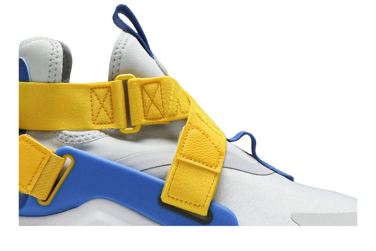 Кроссовки Nike Air Huarache City Low GS 'Platinum Blue Amarillo'
