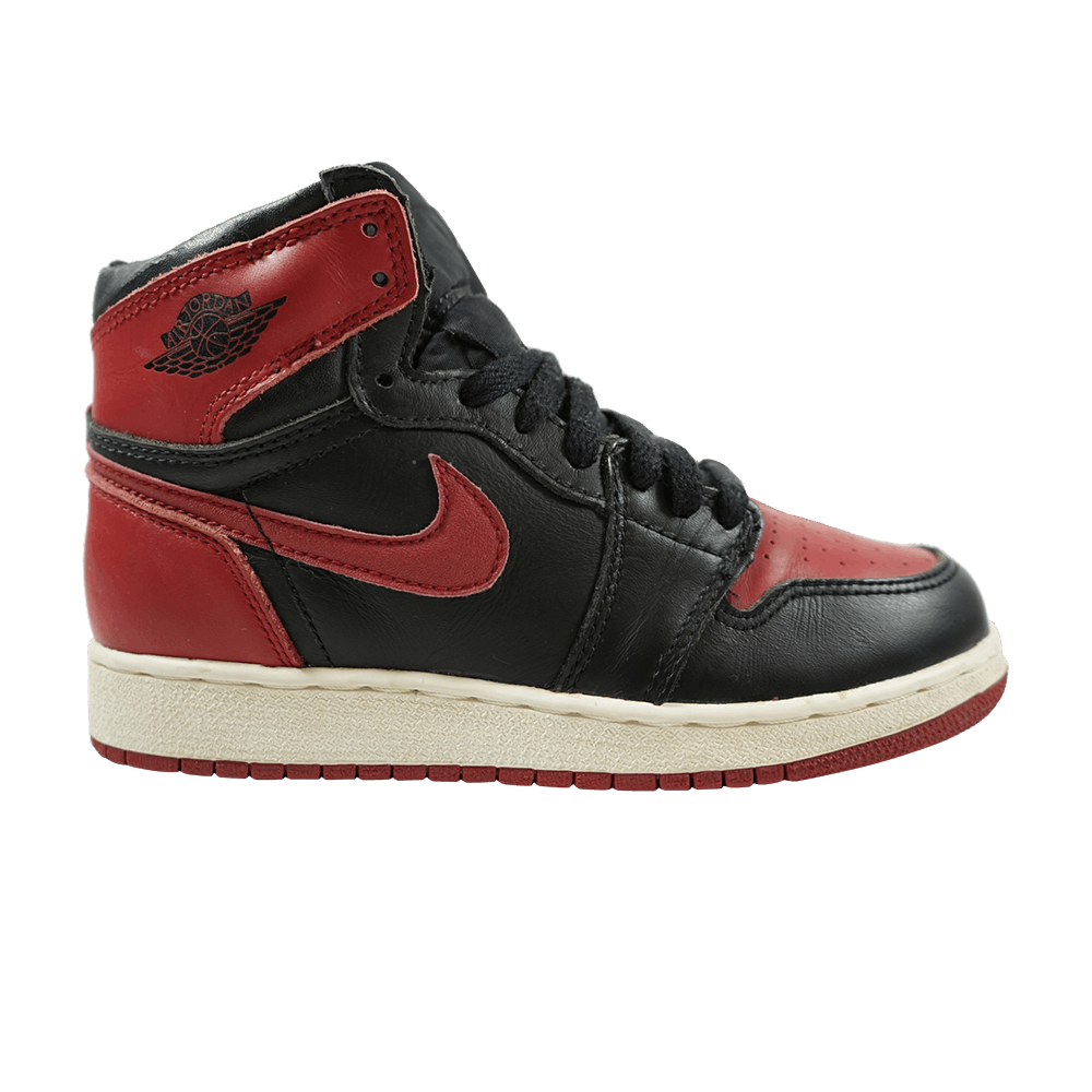 Кроссовки Air Jordan 1 Retro BG 'Bred'