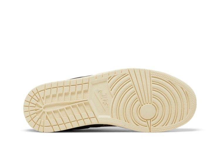 Кроссовки Air Jordan 1 Centre Court 'Perforated Black Pink'