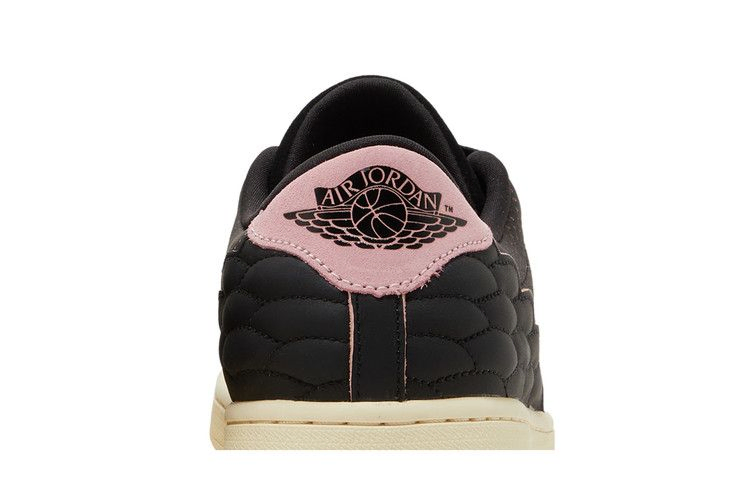 Кроссовки Air Jordan 1 Centre Court 'Perforated Black Pink'